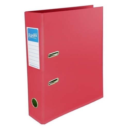 Lever Arch File PVC A4 70mm Bantex Fruits Grape Red